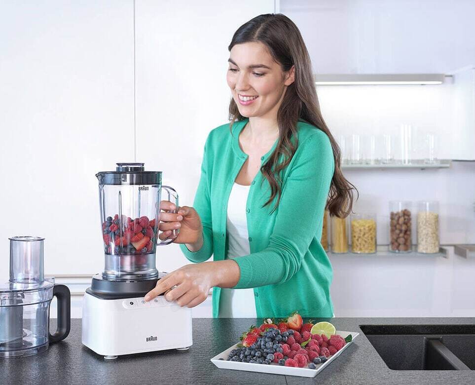 Braun PureEase Food Processor 800W, 2 Speed, Bow 2.1L with Mill Braun PureEase Food Processor 800W, 2 Speed, Bow 2.1L with Mill